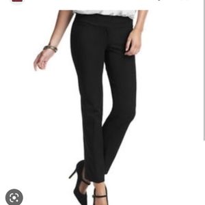 NWT Loft straight leg black pants